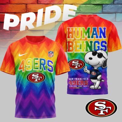 San Francisco 49ers | Premium NFL Rainbow Pride 3D Shirt NTH1
