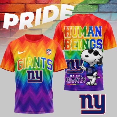 New York Giants | Premium NFL Rainbow Pride 3D Shirt NTH1