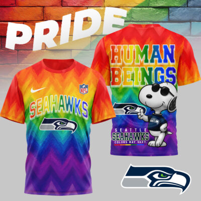 Seattle Seahawks | Premium NFL Rainbow Pride 3D Shirt NTH1