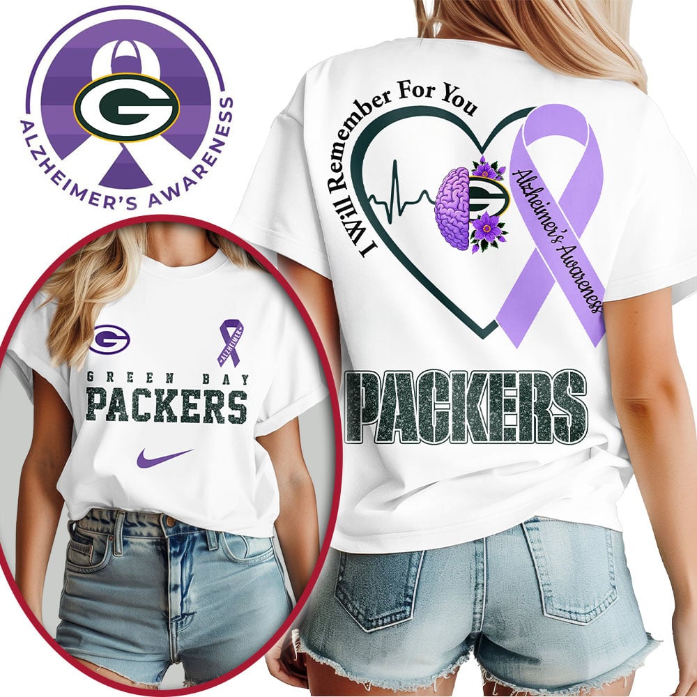 Green Bay Packers | Premium NFL Memory Awareness 3D Shirt NTH1