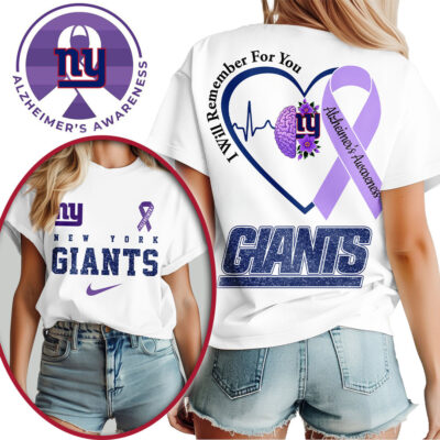 New York Giants | Premium NFL Memory Awareness 3D Shirt NTH1