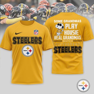 Pittsburgh Steelers | Premium NFL Fan Grandma Apparel 3D Shirt NTH1