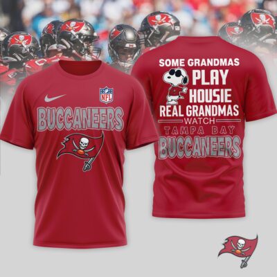 Tampa Bay Buccaneers | Premium NFL Fan Grandma Apparel 3D Shirt NTH1