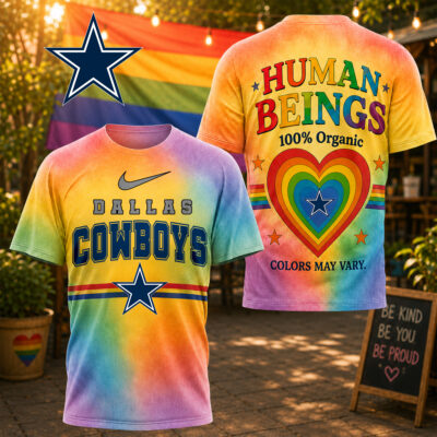 Dallas Cowboys | Premium NFL Human Being Color May Vary 3D T-Shirt