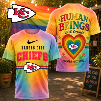 Kansas City Chiefs | Premium NFL Human Being Color May Vary 3D T-Shirt