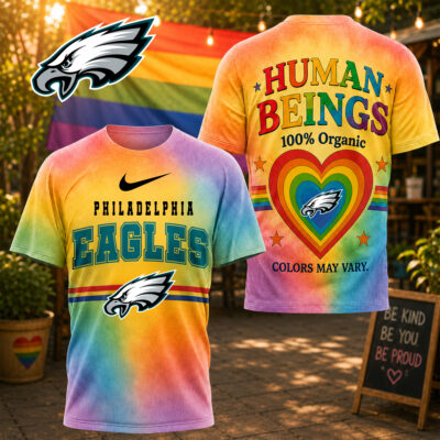 Philadelphia Eagles | Premium NFL Human Being Color May Vary 3D T-Shirt