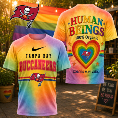 Tampa Bay Buccaneers | Premium NFL Human Being Color May Vary 3D T-Shirt