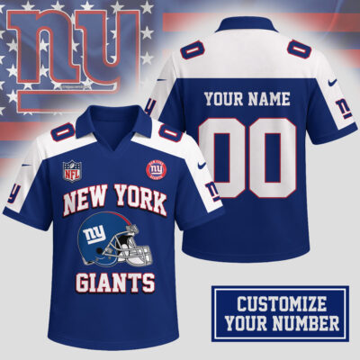 New York Giants | Premium NFL Helmet Graphic Jersey NTH1