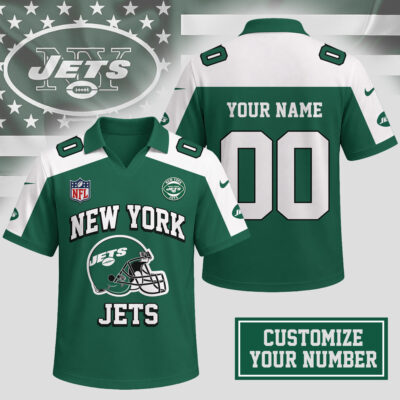 New York Jets | Premium NFL Helmet Graphic Jersey NTH1