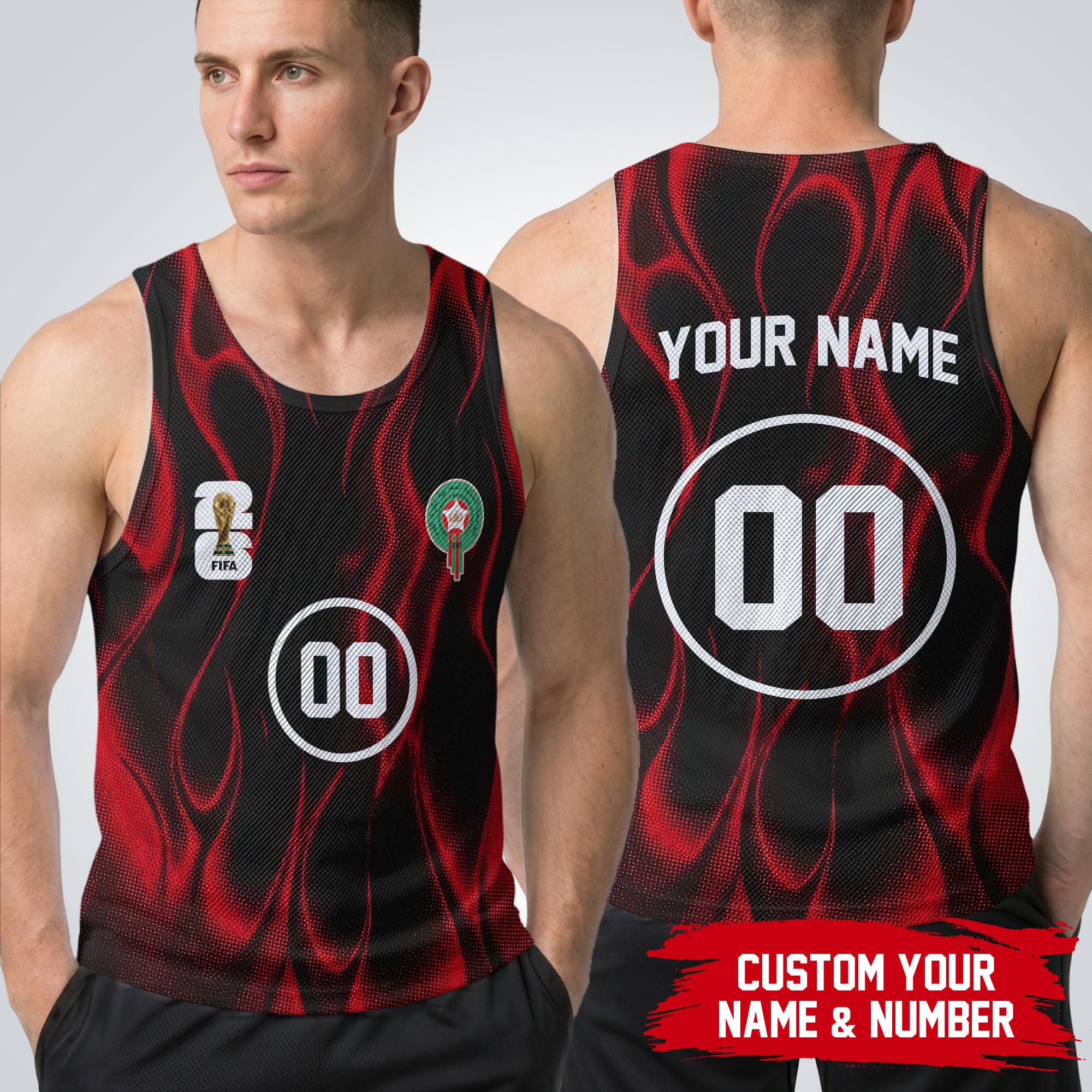 Morocco | Premium WC26 Training Tank Top NTH1
