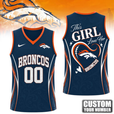 Denver Broncos | Premium NFL Womens Game Day Love Tank Top Jersey
