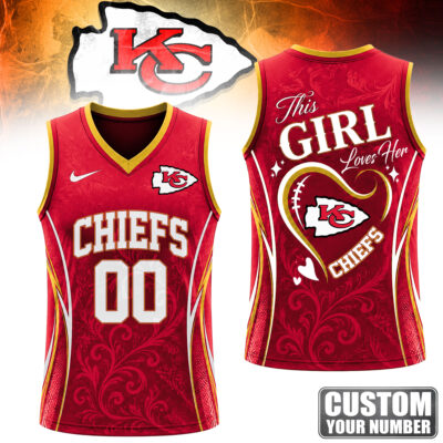 Kansas City Chiefs | Premium NFL Womens Game Day Love Tank Top Jersey