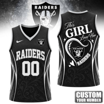 Las Vegas Raiders | Premium NFL Womens Game Day Love Tank Top Jersey