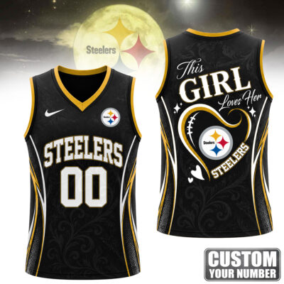 Pittsburgh Steelers | Premium NFL Womens Game Day Love Tank Top Jersey