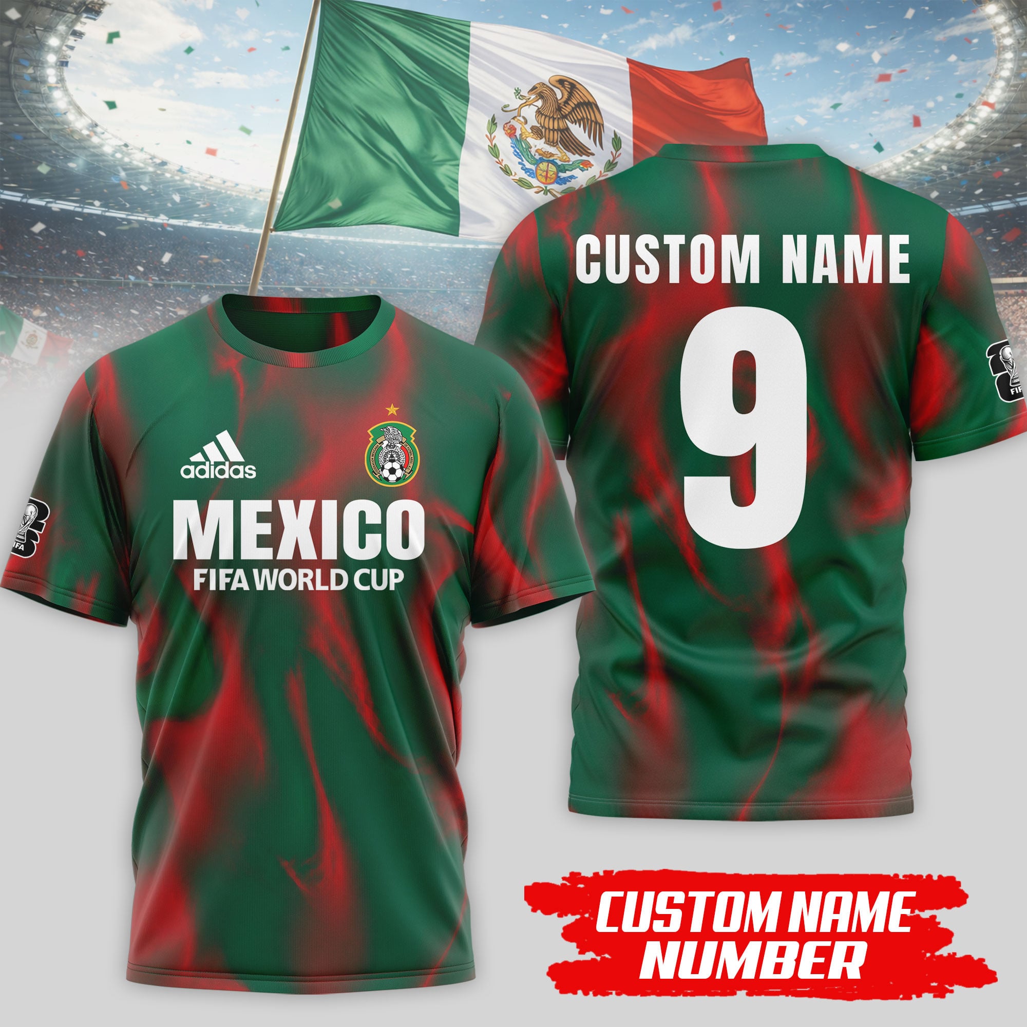 Mexico | Premium WC26 Tournament Edition 3D Shirt NTH1