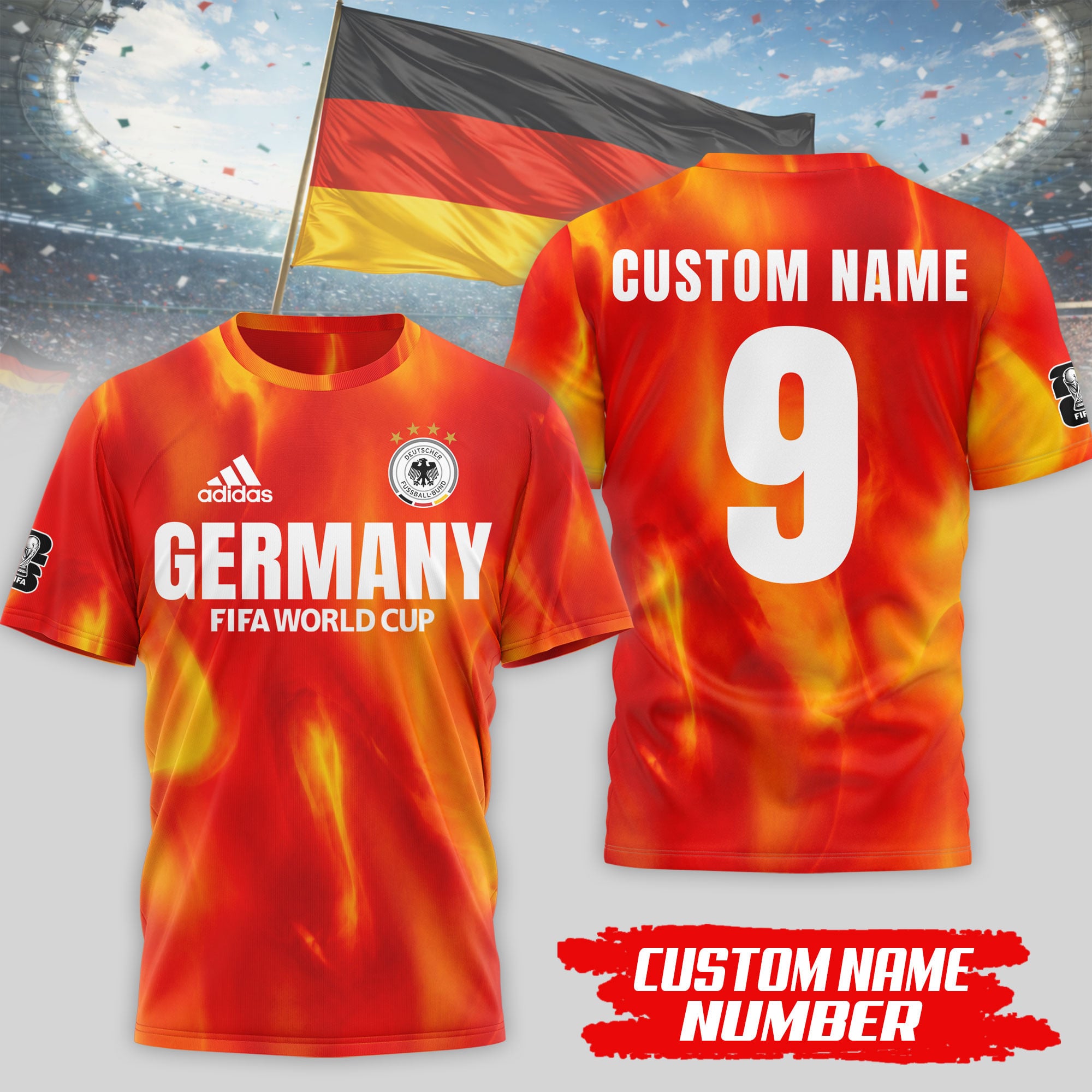Germany | Premium WC26 Tournament Edition 3D Shirt NTH1