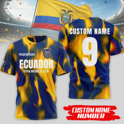 Ecuador | Premium WC26 Tournament Edition 3D Shirt NTH1 - 3XL