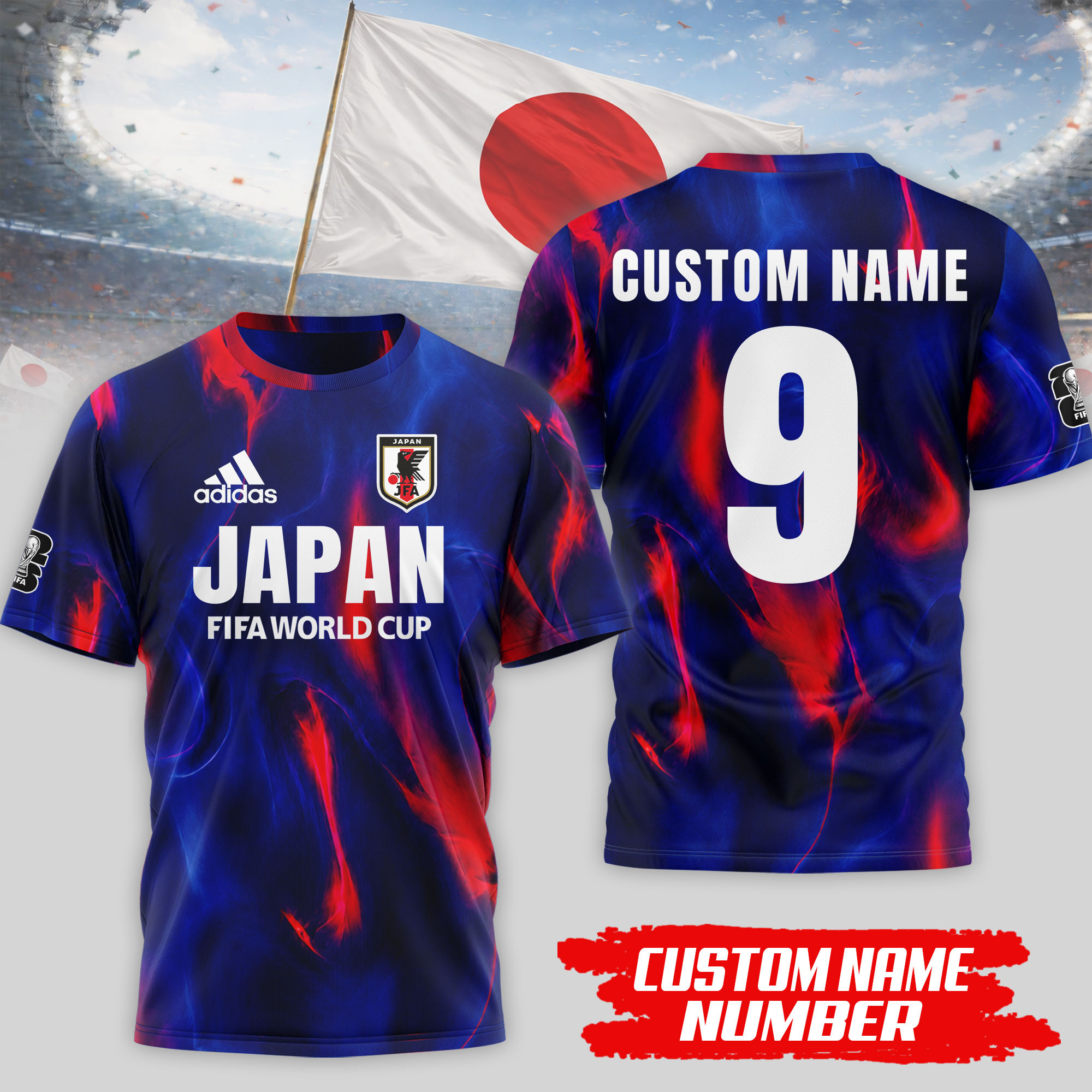 Japan | Premium WC26 Tournament Edition 3D Shirt NTH1