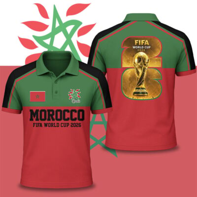 Morocco | Premium WC26 National Pride Edition Polo NTH1