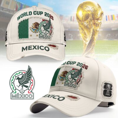 Mexico | Premium WC26 Vintage Distressed Cap NTH1