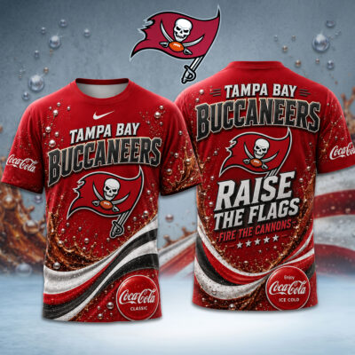 Tampa Bay Buccaneers | Premium NFL Coca Cola Summer 3D Shirt