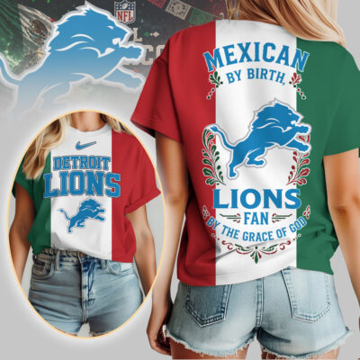 Detroit Lions | Premium NFL Mexican By Birth Women Shirt - S