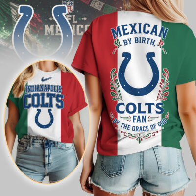Indianapolis Colts | Premium NFL Mexican By Birth Women Shirt