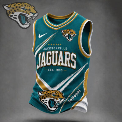 Jacksonville Jaguars | Premium NFL Game Day V-neck Tank Top Jersey