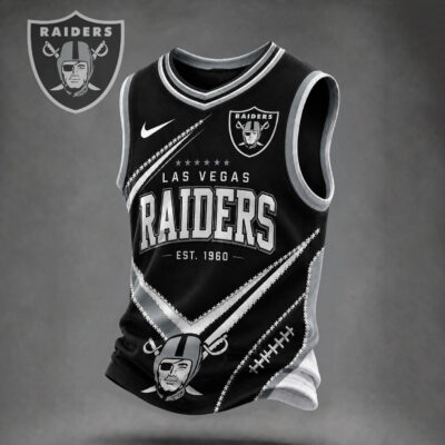 Las Vegas Raiders | Premium NFL Game Day V-neck Tank Top Jersey