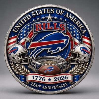 Buffalo Bills | Premium NFL 250 Years Of Freedom Commemorative Coin