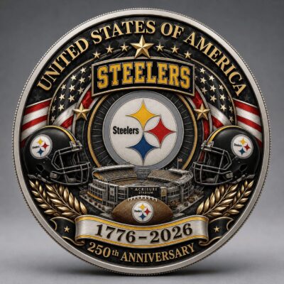 Pittsburgh Steelers | Premium NFL 250 Years Of Freedom Commemorative Coin