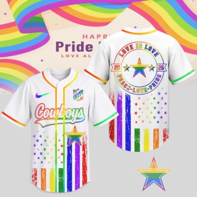 Dallas Cowboys | Premium NFL Pride Love Limited Edition Jersey NTH1
