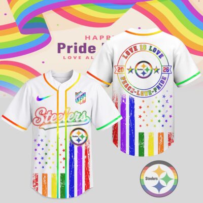 Pittsburgh Steelers | Premium NFL Pride Love Limited Edition Jersey NTH1