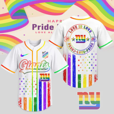 New York Giants | Premium NFL Pride Love Limited Edition Jersey NTH1