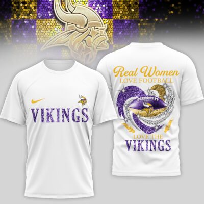 Minnesota Vikings | Premium NFL Stadium Graphic 3D Shirt NTH1