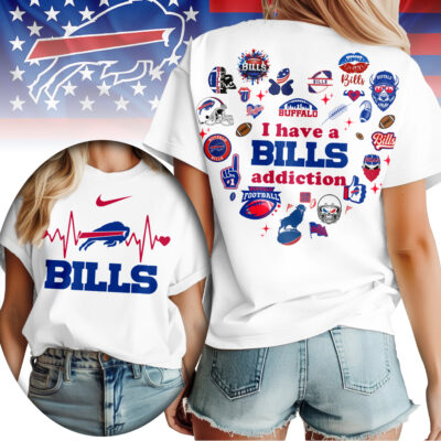 Buffalo Bills | Premium NFL Heartbeat Fan Spirit 3D Shirt