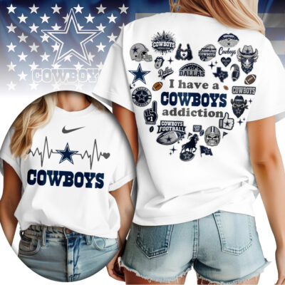 Dallas Cowboys | Premium NFL Heartbeat Fan Spirit 3D Shirt
