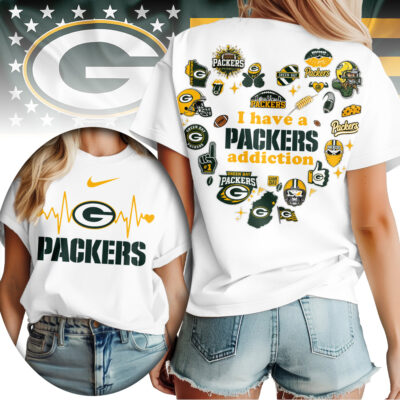 Green Bay Packers | Premium NFL Heartbeat Fan Spirit 3D Shirt