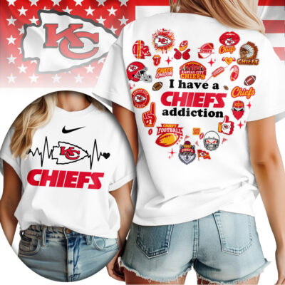 Kansas City Chiefs | Premium NFL Heartbeat Fan Spirit 3D Shirt