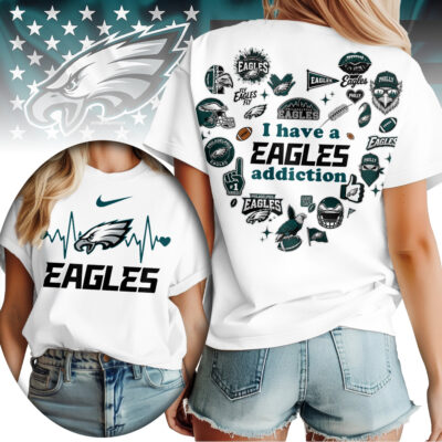 Philadelphia Eagles | Premium NFL Heartbeat Fan Spirit 3D Shirt