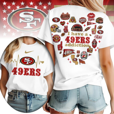 San Francisco 49ers | Premium NFL Heartbeat Fan Spirit 3D Shirt