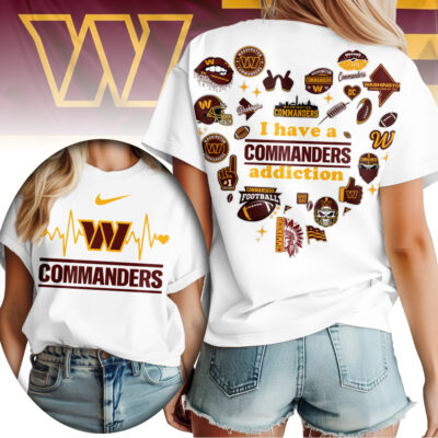 Washington Commanders | Premium NFL Heartbeat Fan Spirit 3D Shirt