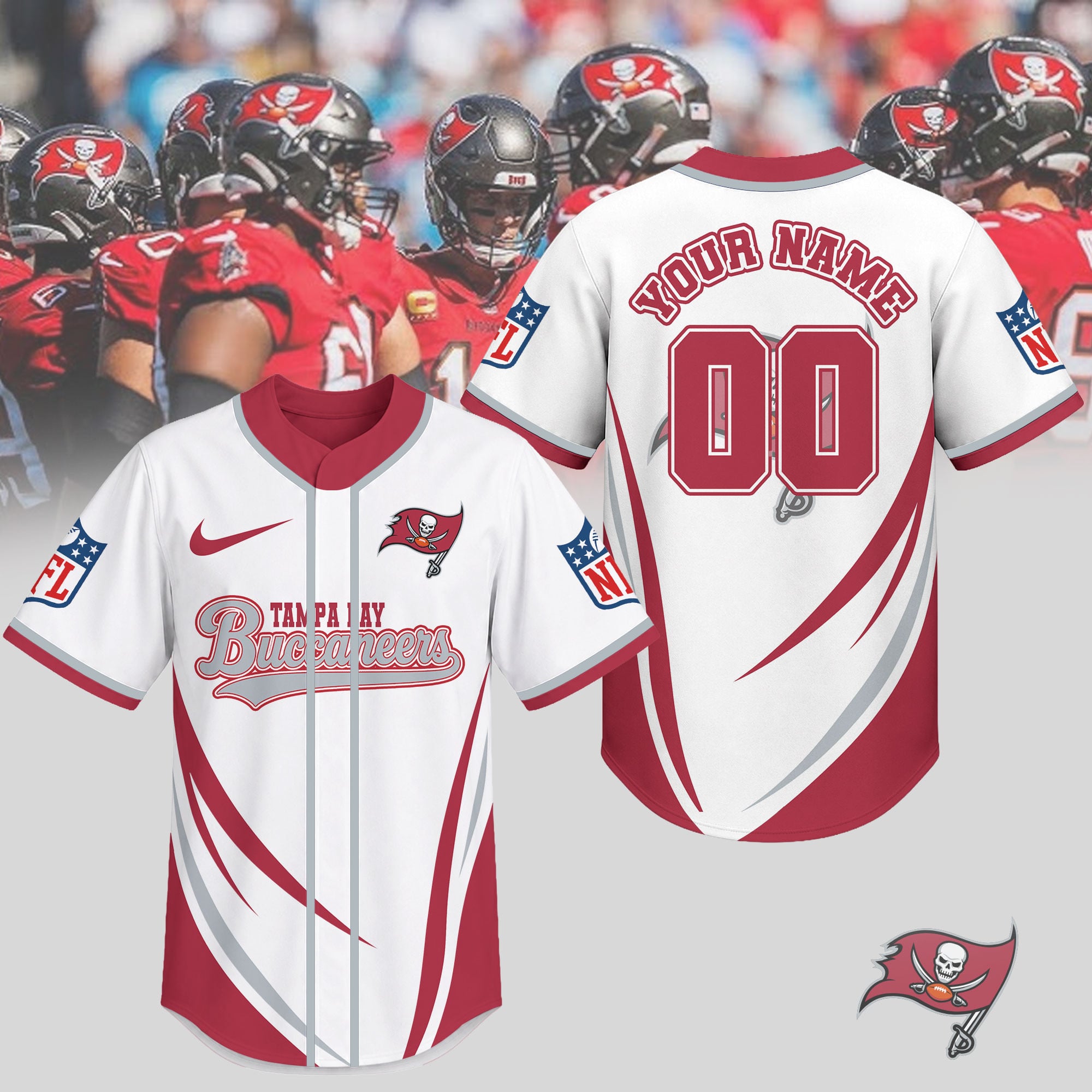Tampa Bay Buccaneers | Premium NFL Game Day Ready Jersey NTH1
