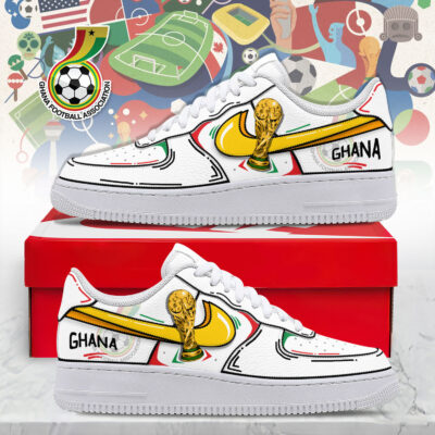 Ghana | Premium WC26 Legacy AF1 Shoes NTH1