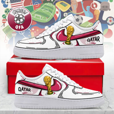 Qatar | Premium WC26 Legacy AF1 Shoes NTH1