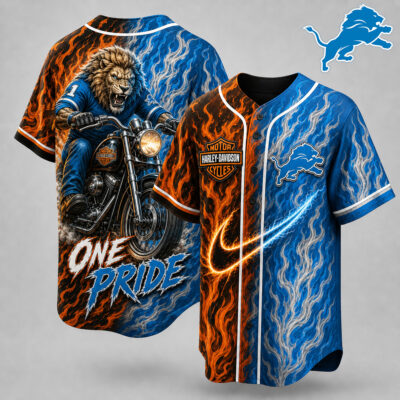 Detroit Lions | Premium NFL Harley Davidson Pride Jersey - 2XL