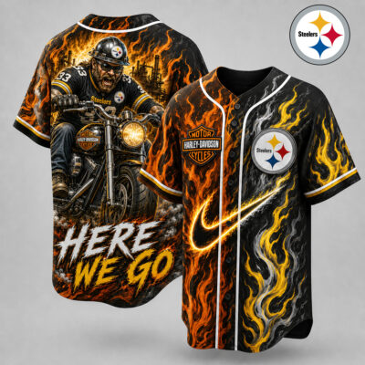 Pittsburgh Steelers | Premium NFL Harley Davidson Pride Jersey