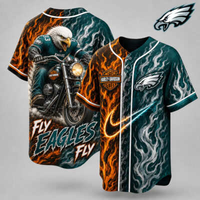 Philadelphia Eagles | Premium NFL Harley Davidson Pride Jersey - 3XL
