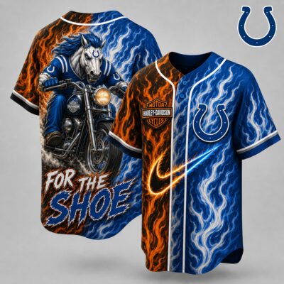 Indianapolis Colts | Premium NFL Harley Davidson Pride Jersey - 3XL