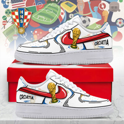Croatia | Premium WC26 Legacy AF1 Shoes NTH1